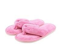 Onmygogo Zapatillas de Hogar para Mujer de Polar Coral, Zapatillas de Spa antideslizantes, rosa, 38/39 EU