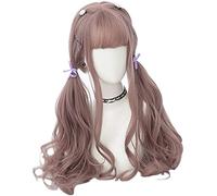 Onmyoji (itsumade) Anime Cosplay Rose Red Pelucas de red con flequillo 100% Alto-Temperatura Resistente a la luz Púrpura Purra Larga Cabello Largo 48 pulgadas chenghuax