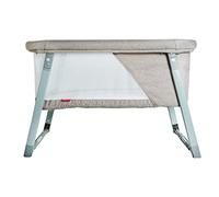 ONNA - Minicuna Plegable para Bebé Vitae - Incluye Colchón, Sábana Bajera, Edredón y Mosquitera - Mini Cuna de Viaje - Modo Balancín - Color Beige