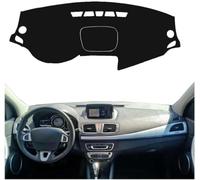 ONNAT Cubierta para salpicadero de Coche, Alfombrilla para salpicadero, Alfombrilla para Parasol, Alfombra para Tablero, para Renault Fluence Samsung SM3 L38 2009-2017