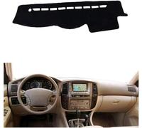 ONNAT Cubierta para salpicadero de Coche, Alfombrilla para salpicadero, Alfombrilla para Parasol, Alfombra para Tablero, para Toyota Land Cruiser LC100 2002-2007