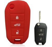 ONNAT Funda de Silicona para Llave de Coche, para Opel Corsa DFA Grandland X Crossland Combo C, Funda para Citroen C4 Cactus C5