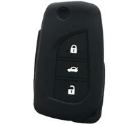 ONNAT Funda de Silicona para Llave de Coche, para Toyota Aygo Verso Auris Corolla Avensis Yaris Scion TC IM 2015 2016 REIZ 2013