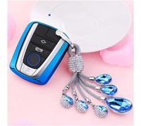 ONNAT Funda para Llave de Coche, Bolsa de TPU con Llavero para BMW I3 I8, Llavero de Carcasa para Llave