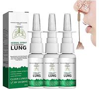 OnNature - Spray nasal orgánico para limpiar y reparar pulmones de hierbas pro, spray nasal para aliviar la congestión nasal, spray nasal para limpiar pulmones (3 piezas)