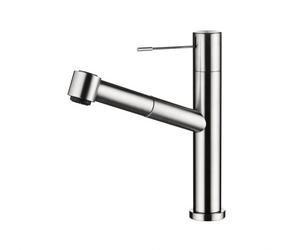 Ono 7 Grifo De Ventana, Mezclador Monomando, Acero Inoxidable, Alta Presión