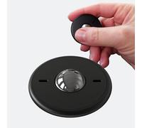 ONO Scroller - Juguete de mano para adultos | Ayuda a aliviar el estrés, la ansiedad, la tensión | Promueve el enfoque, la claridad | Diseño compacto y portátil (negro - aluminio)