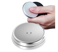 ONO Slider - Juguete de mano para adultos | Ayuda a aliviar el estrés, la ansiedad, la tensión | Promueve el enfoque, la claridad | Diseño compacto y portátil (gris - aluminio)