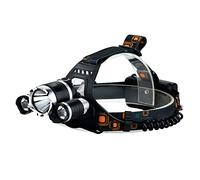 ONOGAL Foco Luz Dual Headlamp Frontal Cabeza Espeleologia Escalada Acampada Senderismo Cargador Pared 4604