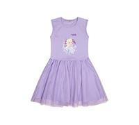 ONOMATO! Frozen - Vestido de verano para niña, diseño de Anna & Elsa, morado, 122-128
