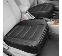 ONOMMUCDG Funda Asiento Coche, para Ford Fiesta/Fiesta Zetec S/Fiesta Mountune/Fiesta St 2000-2025 Cojín Asiento Cuero PU Antideslizante Transpirable Protector Asientos Delanteros Resistente,B