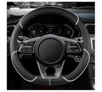 ONOMMUCDG Funda Volante Coche para Citroen DS3/DS3 Racing/DS3 Cabrio/DS4/DS5/DS3 Crossback/DS 4S Protector Volante Coche Accesorio Interior Antideslizante Duradera Fácil de Instalar,D