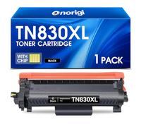 Onorigi TN830XL - Cartucho de tóner de repuesto para Brother TN830XL TN830 XL Toner TN-830XL para Brother DCP-L2640DW HL-L2460DW MFC-L2820DW HL-L2405W HL-L2480DW HL-L2400D (1 negro)