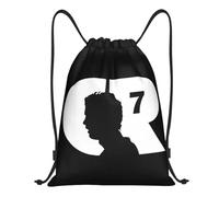 Onperpoe Football Legend - Mochila con cordón número 7, mochila de tamaño mediano, regalos para niños y hombres, bolsa de fútbol CR7 para gimnasio, playa, vacaciones, natación, viajes, deportes,