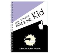 Onperpoe Just Between You and Me Kid Journal Notebook Black