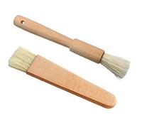 Onsinic 2 Unids Cepillo Pincel De Cocina Pinceles De Aceite De Madera Asa Pastel De Pastelería Hornear Herramientas De Cocción Mantequilla Miel Cepillo Hornee