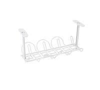 Onsinic Bajo Desk Gestión De Cables Bandeja Estante Fuerte Cesta Colgante Zócalo De Almacenamiento Plug Holder Inferior De La Tabla De Alimentación del Alambre del Cable del Organizador