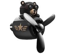 Onsinic Clips Oso Dibujos Animados Piloto del Coche Ambientador Aire del Ventilador del Automóvil Salida Aire Ambientador Vent Aroma Perfume del Aroma del Coche del Difusor Aromaterapia