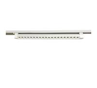 ONSSI® Lampara de Techo 40W 3600lm,(Blanco Neutro,4000k) Foco LED Para Carril Monofásico de 2 Hilos COB Línea Led Rectángular,Focos Led de Techo para Comercial y Hogar (Blanco-60cm)