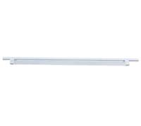 ONSSI® Lampara de Techo 80W 5600lm,(Blanco Neutro,4000k) Foco LED Para Carril Monofásico de 2 Hilos,Línea LED Downlight Rectángular para Comercial y Hogar (Blanco-113cm)