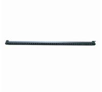 ONSSI® Lampara de Techo 80W 7200lm,(Blanco Neutro,4000k) Foco LED Para Carril Monofásico de 2 Hilos COB Línea Led Rectángular,Focos Led de Techo para Comercial y Hogar (Negro-113cm)