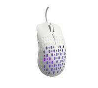 ONSSI Xtrike Me-Ratón Gaming con Cable USB 65g Ultraligero, FPS, Raton para Juego PC,8000 dpi, Motion Sync, RGB, 6 Botones, ambidiestro, Blanco