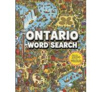 Ontario Word Search: 50+ Large Print Puzzles for Adults and Seniors | Celebrate Toronto, The Great Lakes, and Niagara Falls | The Ultimate Ontario Activity Book
