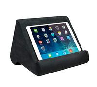Ontel Pillow Pad - Soporte para Tablet Ultra multiángulo, Suave, Color Gris, cómoda visualización en ángulo para iPad, tabletas, Kindle, teléfonos Inteligentes, Libros, revistas y más