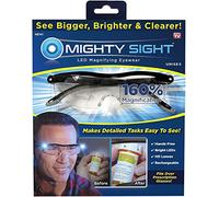 Ontel Rectangular Magnifying Eyewear, Black, Pack of 2 + 2.5