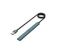 ONTEN - Concentrador USB C, adaptador USB C a USB, concentrador USB C a USB A, 7 puertos USB-C USB a USB 3.0/2.0, para MacBook Pro, iMac 2021, divisor USB (USB-A)