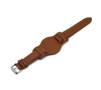 Onthelevel Correa de reloj de cuero genuino para hombre y mujer 18mm 20mm 22mm 22mm 22mm Marrón