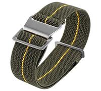 Onthelevel French Troops - Bolsa de paracaídas para cinturón elástico de nailon de 18 mm, 20 mm, 22 mm, 22 mm, Acero inoxidable, No.