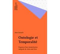 Ontologie Et Temporalité (ebook)