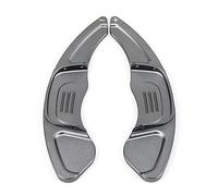 ontto 2 levas de cambio de volante DSG para Golf 7 GTD GTI R TCR R R Line Polo GTI Scirocco Facelift Paddles cambio de volante de aluminio palanca de cambio de extensión decoración pegatina gris