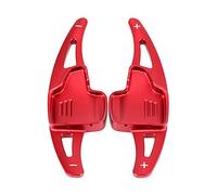 ontto - 2 Unidades para Volantes F-ORD Escosport 2018-2019 Focus Kuga 2016-2019 Shift Paddles Volante Volante de Aluminio Palas de Cambio de Marchas para decoración de Coche - Rojo