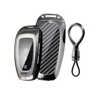 ontto 3/4/5/6/7/8 teclas funda para llave de coche funda se adapta a Hyundai Santa Fe Ioniq 5 Staria Tucson Nexo NX4 Hybrid Solaris 2020-2024 Aleación de zinc Funda Protectora Llavero Funda Protectora
