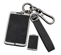 ontto Aleación de zinc cuero coche NFC tarjeta mando a distancia cubierta funda llave carcasa carcasa llave carcasa carcasa carcasa llave funda encaja para Leapmotor C10 C11 C16 protector soporte