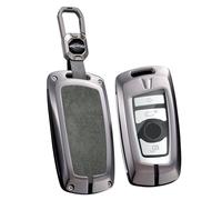 ontto - Funda de llavero inteligente con mando a distancia de 3/4 botones, compatible con BMW 1, 2, 3, 4, 5, 6, 7, series X3, X4, M2, M3, M4, M5, M6, GT3, GT5, Carcasa transparente para llave de coche