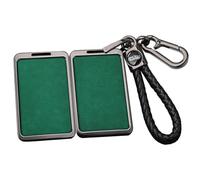 ontto Funda para llave de coche compatible con Leapmotor C10 C11 C16 2024 2025 2026 NFC tarjeta protector de llave carcasa para Leap motor llavero carcasa carcasa para llave de motor Leap-negro verde