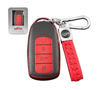 ontto Funda para llave de coche, funda protectora para Chery Tiggo 8 Pro Plus Tiggo 7 Max Arrizo 5 Omoda C5 EV 9 Ebro S400 S700 S800 DR6.0 TPU llavero 4 botones B rojo
