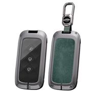 ontto Funda para llavero compatible con Baojun 510 730 360 560 RS-5 530 630 Smart Remote Key Cover para Wuling Hongguang S, accesorios de coche, piel antiarañazos, color verde