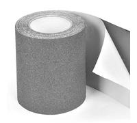 ONTWIE Cinta Antideslizante para Escalones, 10 cm x 10 m, Gris, Resistente, para Exteriores, Evita Resbalones en Personas Mayores, Niños y Mascotas