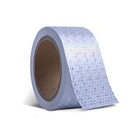 ONTWIE Cinta de seguridad reflectante de 5cm x 10m, color blanco