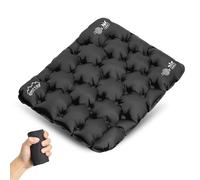 ONTYZZ Cojín inflable para asiento de viaje para deportes, avión, conciertos, playa, césped, suelo, oficina, portátil, ligero, cojín de estadio, impermeable, almohadilla de aire para sentarse