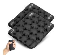 ONTYZZ Cojín inflable para asiento de viaje para deportes, avión, conciertos, playa, césped, suelo, oficina, portátil, ligero, cojín de estadio, impermeable, almohadilla de aire para sentarse