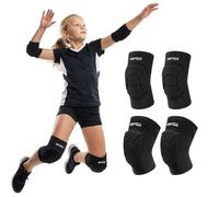 ONTYZZ Rodillera Niña Niño Coderas Transpirables Ligeras Deportivas Proteccion para Futbol Baloncesto Voleibol MTB Gimnasia Ritmica Balonmano Baile