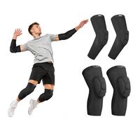 ONTYZZ Rodillera Voleibol Coderas para Jóvenes y AdultosTranspirables Ligeras Deportivas Proteccion para Futbol Baloncesto MTB Gimnasia Ritmica Balonmano Baile