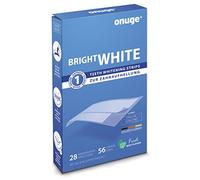 Onuge Bright White-Strips, 56 tiras para blanqueo dental, Tiras de bleaching dental para dientes más blancos
