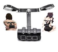 OnundOn BDSMs Juguetes Extremos para Mujeres Esposas de Cuero Esposas Sexo Esposas SM Bondage Set de grilletes SM Juguetes Sexuales Parejas Extremas