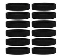 ONUPGO Diademas deportivas para hombres y mujeres, 12 diademas deportivas que absorben la humedad, de tela de rizo de algodón atlético, 7.87 x 2.16 pulgadas
